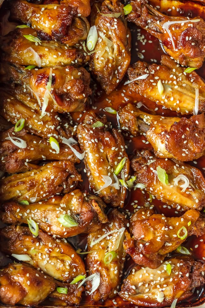 baked garlic parmesan chicken wings