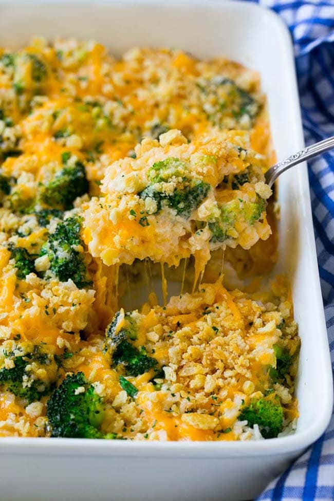 Broccoli and Cheese Casserole | Dinner at the Zoo