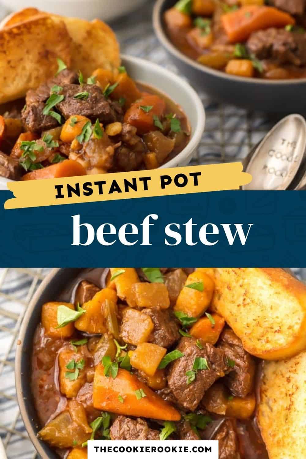 instant pot beef stew pin image