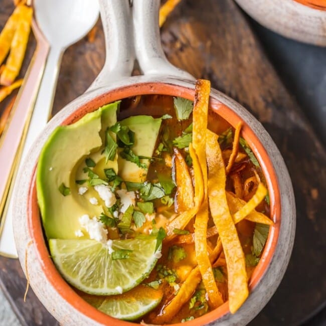 Instant Pot Chicken Tortilla Soup is so flavorful, comforting, easy, and perfect! If you love Chicken Tortilla Soup, you'll LOVE this Instant Pot Chicken Soup version. The entire family will love this classic Easy Chicken Tortilla Soup recipe with a pressure cooker twist. 