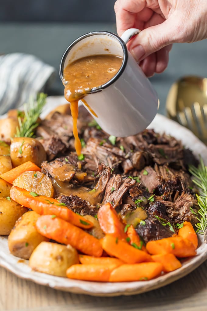 Instant Pot Pot Roast Recipe - Easy Pressure Cooker Pot Roast - {VIDEO}