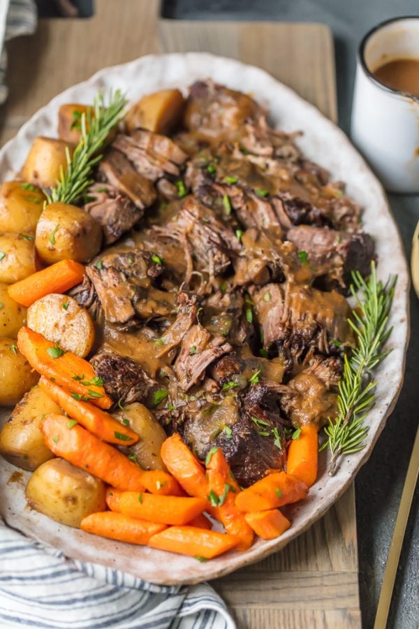 Instant Pot Pot Roast Recipe - Easy Pressure Cooker Pot Roast - {VIDEO}