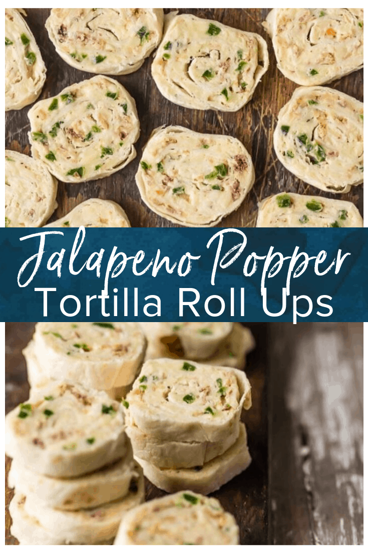 Jalapeno Cream Cheese Tortilla Roll Ups Recipe (VIDEO!)