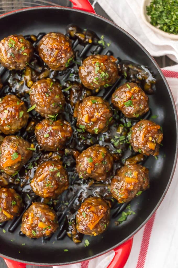 Orange Marmalade Meatballs Recipe - The Cookie Rookie®