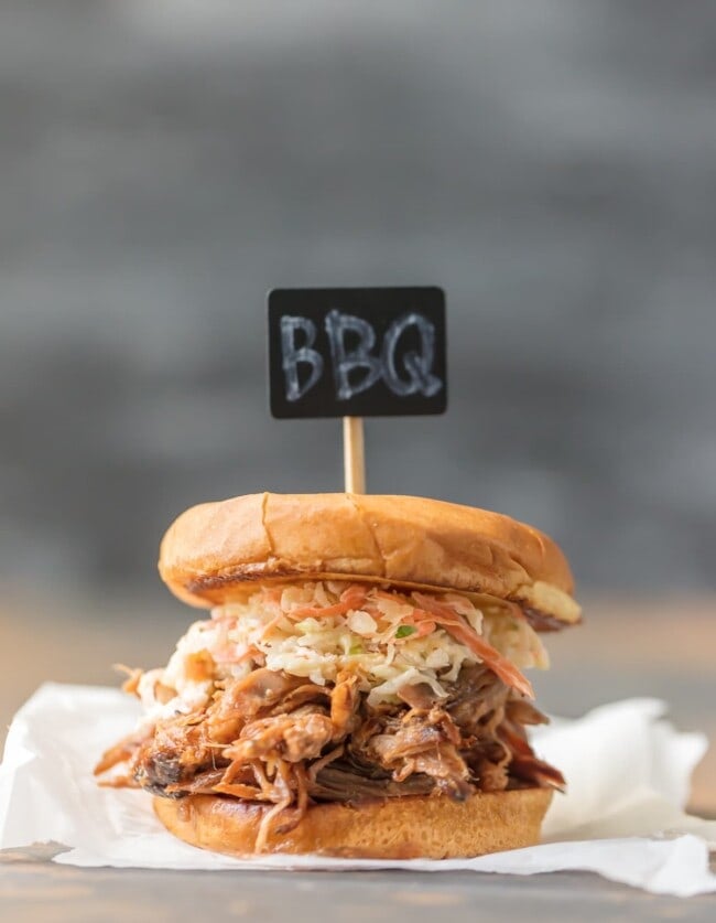 Crockpot BBQ Pork Sandwich (Slow Cooker BBQ Pork) Recipe The Cookie