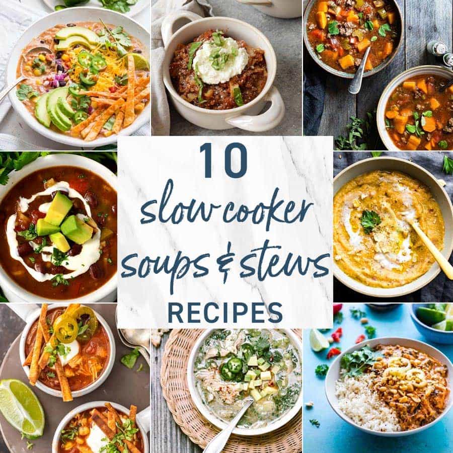 10 slow cooker soups and stews