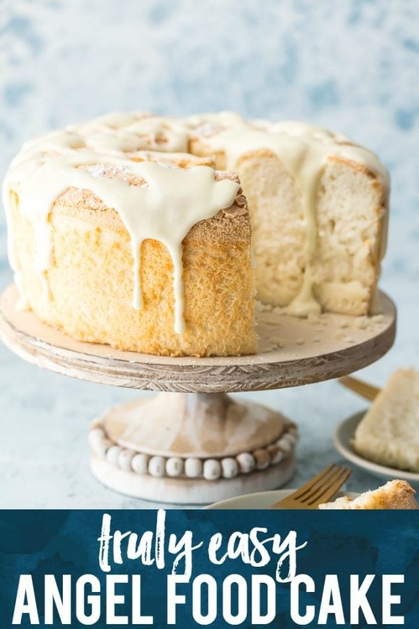 This TRULY EASY ANGEL FOOD CAKE is an absolute game changer! No more sifting flour, room temp eggs, stabilizer, cold oven, or crossing your fingers! This amazing angel food cake is totally fool proof and just as good as if you slaved all day. My mind is blown!