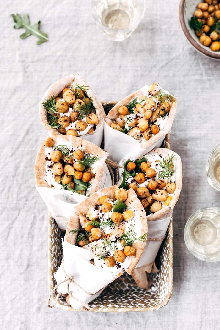 Roasted Chicken Pita Wraps | Foolproof Living