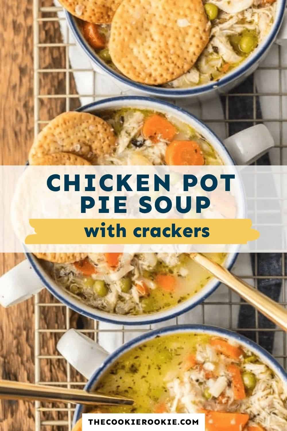 Chicken Pot Pie Soup pin image