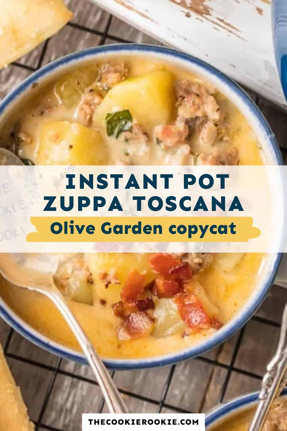 Instant Pot Zuppa Toscana pin image