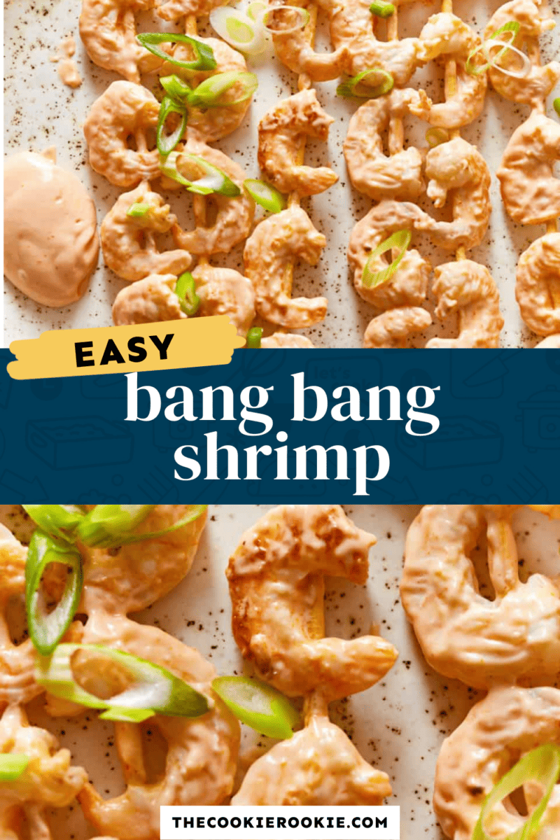A plate of bang bang shrimp.
