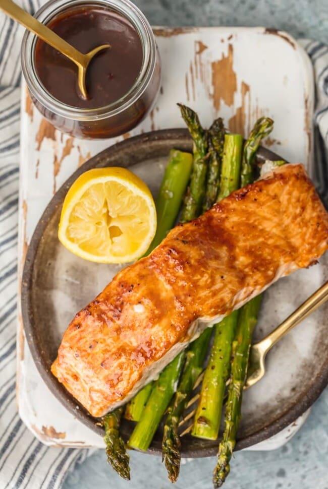 Salmon and Asparagus Recipe with Hoisin Sauce The Cookie Rookie®