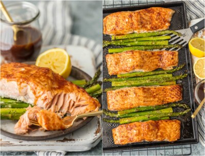 Salmon and Asparagus Recipe with Hoisin Sauce - The Cookie Rookie®