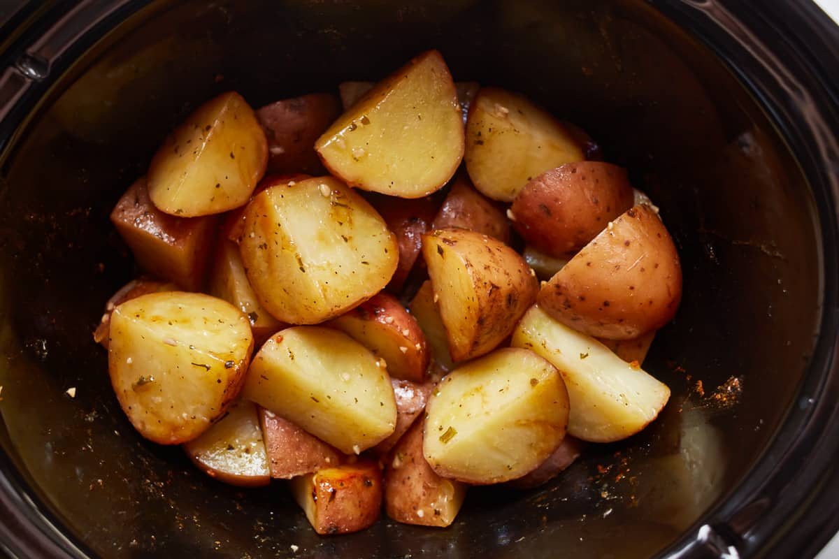 Slow cooker potatoes