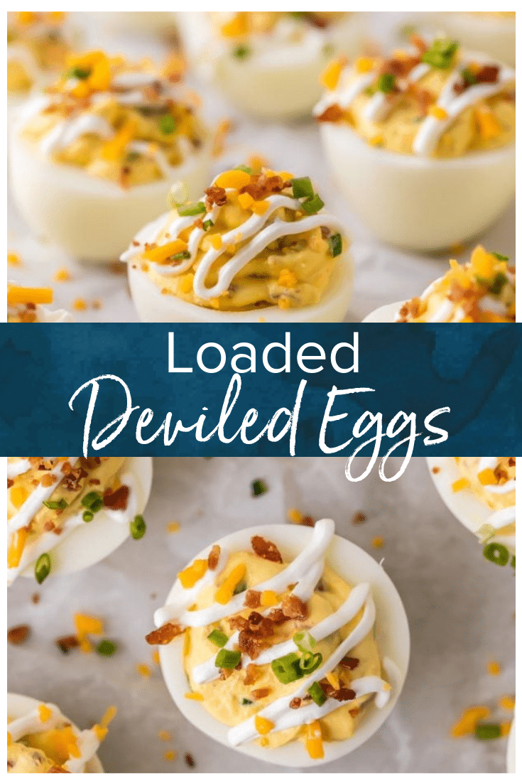 Loaded Deviled Eggs with Bacon The Cookie Rookie® (VIDEO)