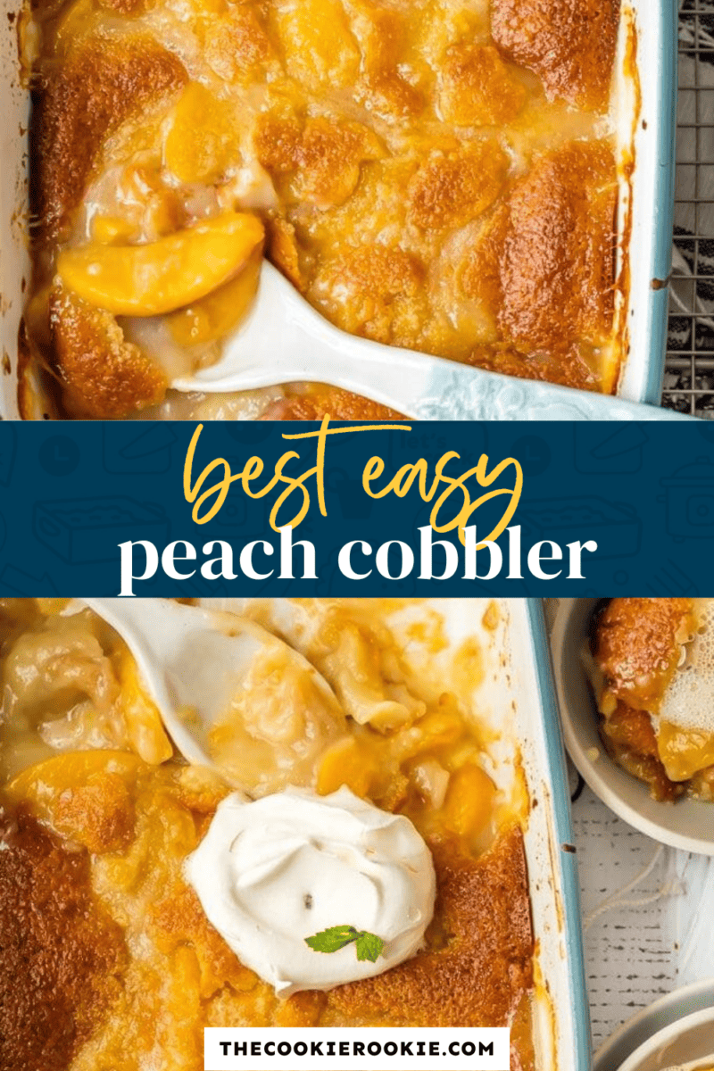 peach cobbler pinterest