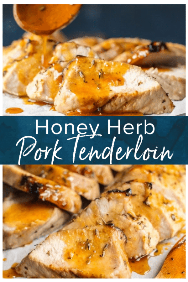 honey herb pork tenderloin pinterest photo