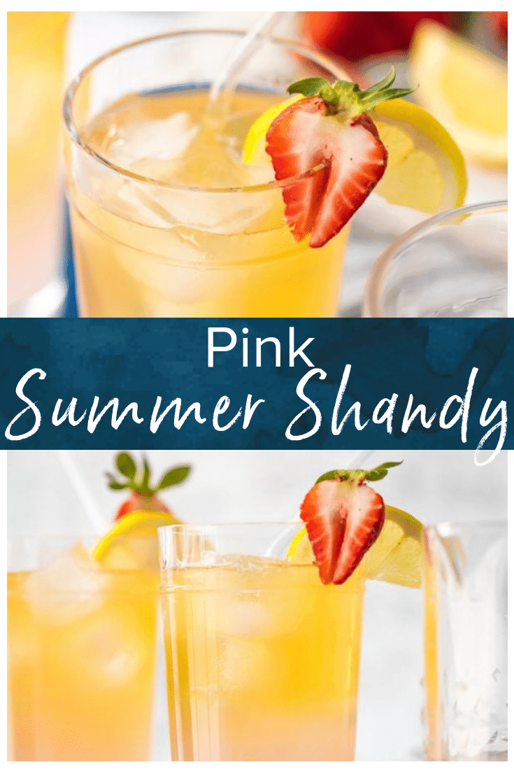 Summer Shandy Recipe with Tequila and Lemonade {VIDEO}