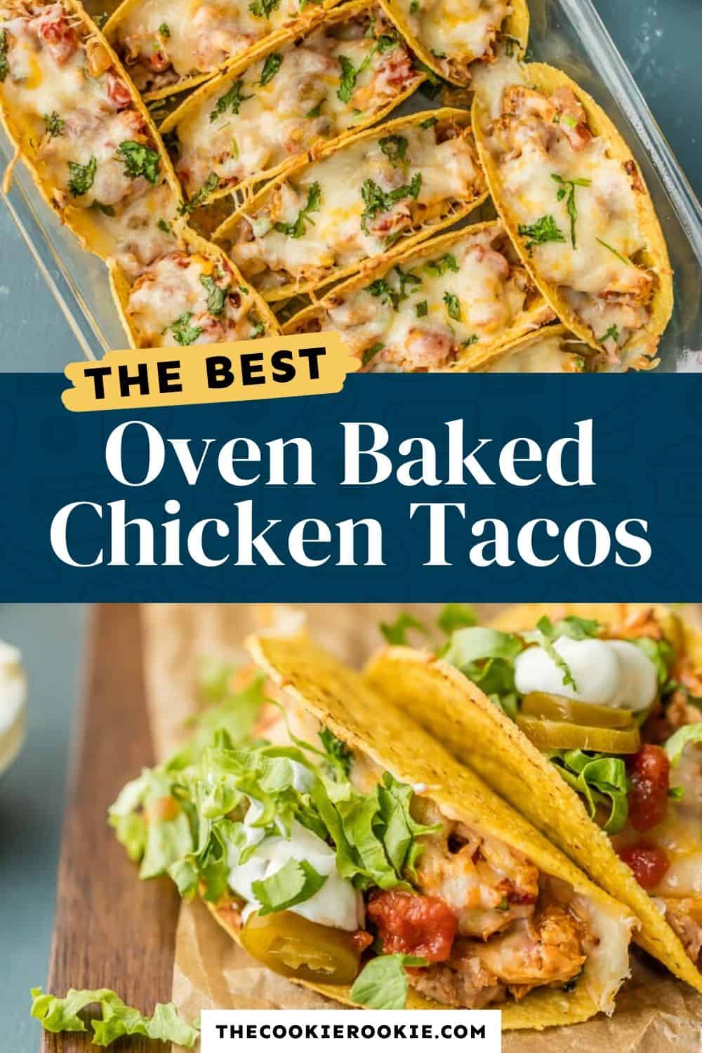 Baked Chicken Tacos Recipe The Cookie Rookie®