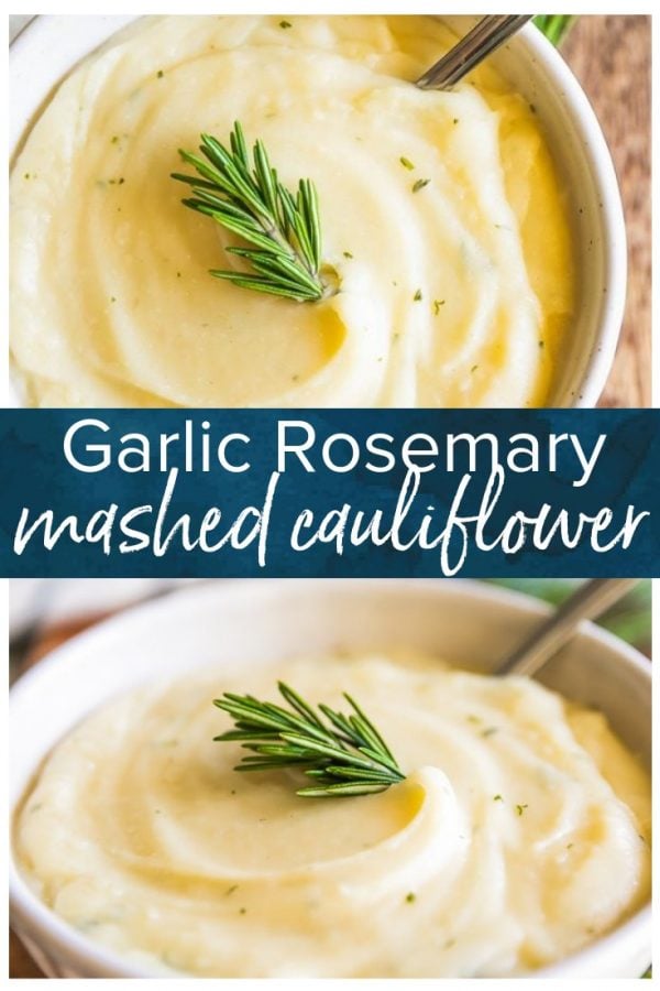 garlic mashed cauliflower pinterest photo