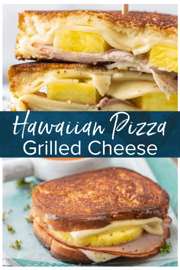 hawaiian pizza grilled cheese pinterest pic