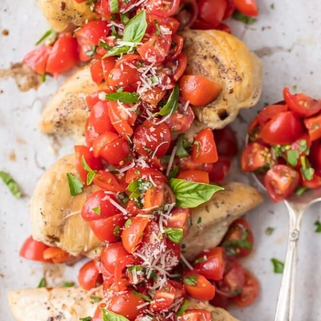 blanding Generalife accent Bruschetta Chicken Recipe {Instant Pot Chicken} - The Cookie Rookie®