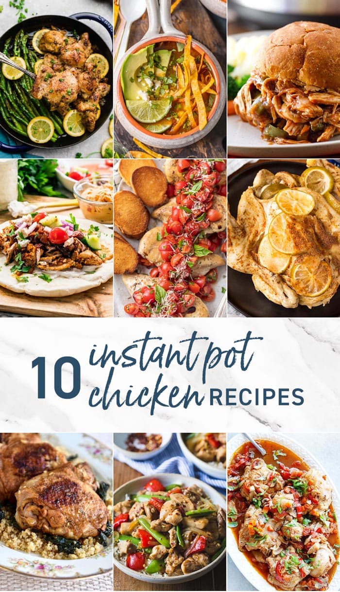 10 Instant Pot Chicken Recipes