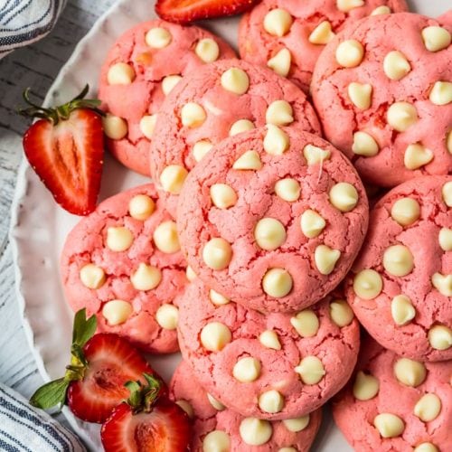 Strawberry Cookies Strawberry Cake Mix Cookies Video