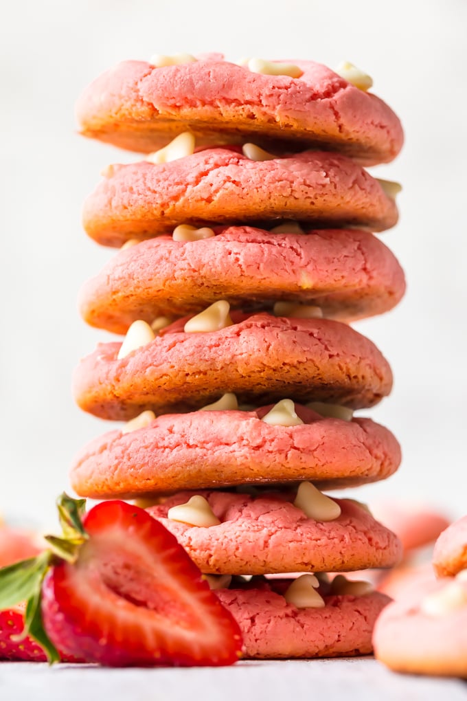 Strawberry Cookies Strawberry Cake Mix Cookies Video