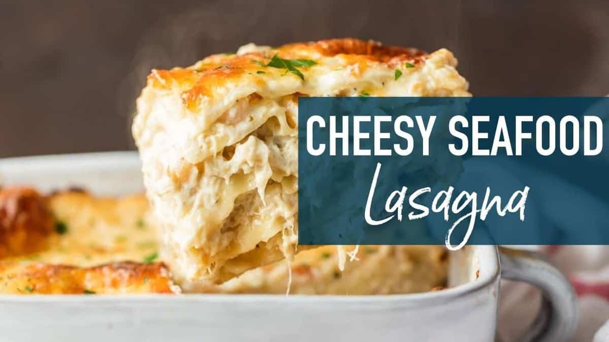 Seafood Lasagna Recipe Cheesy Lasagna Recipe Video
