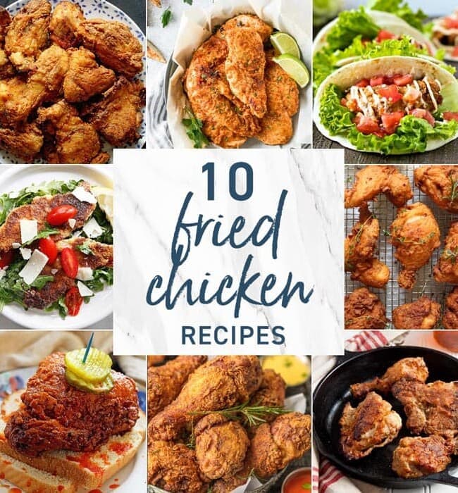 10 Fried Chicken Recipes