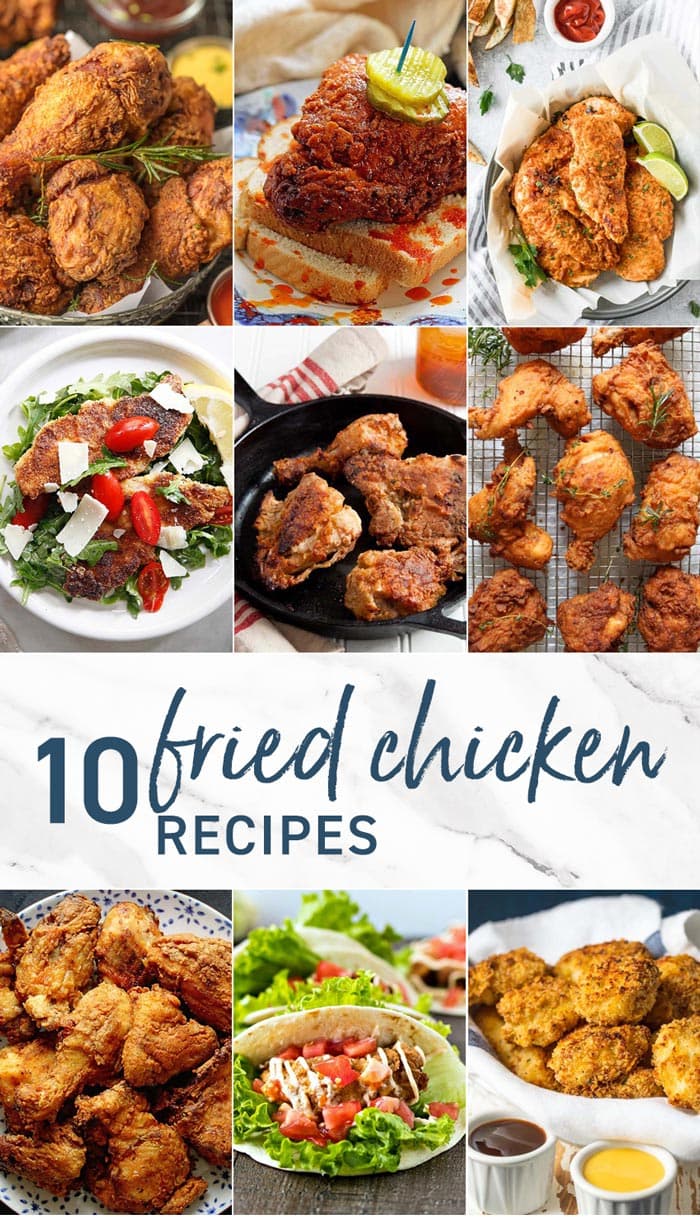 10 Fried Chicken Recipes