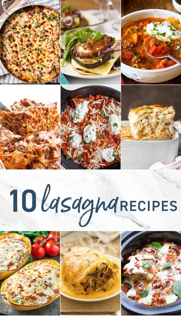 10 Lasagna Recipes Roundup