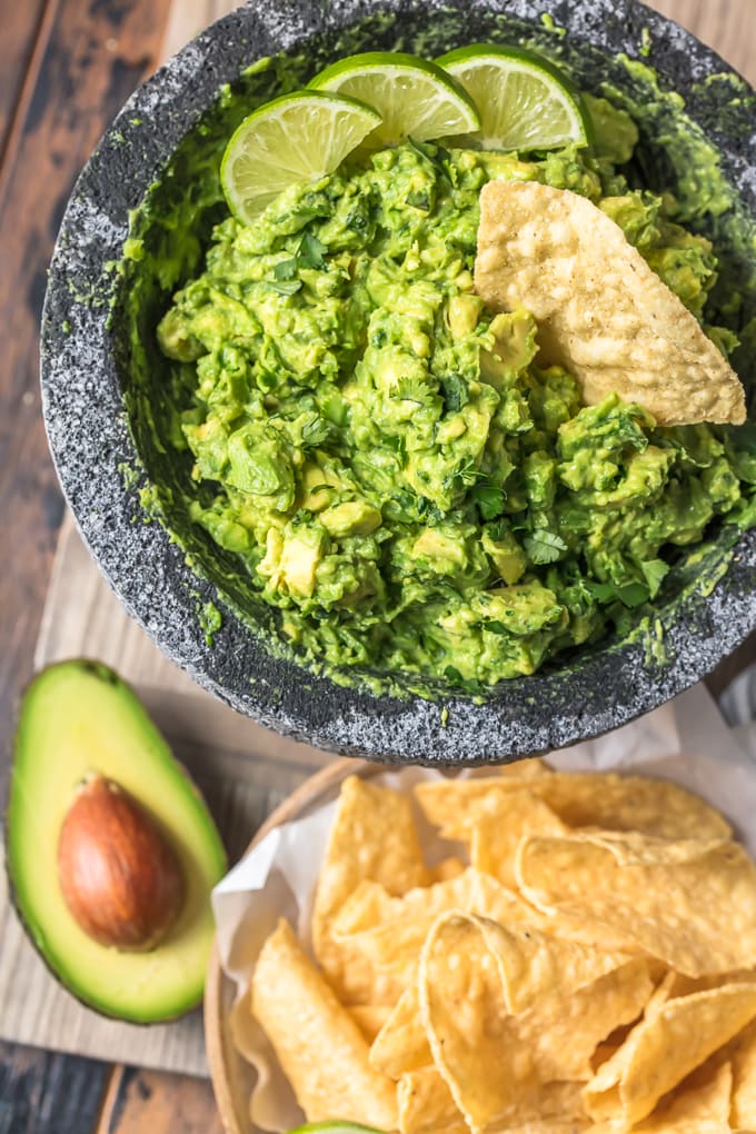 Best guacamole recipe with tortilla chips