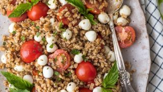 Caprese Farro Salad