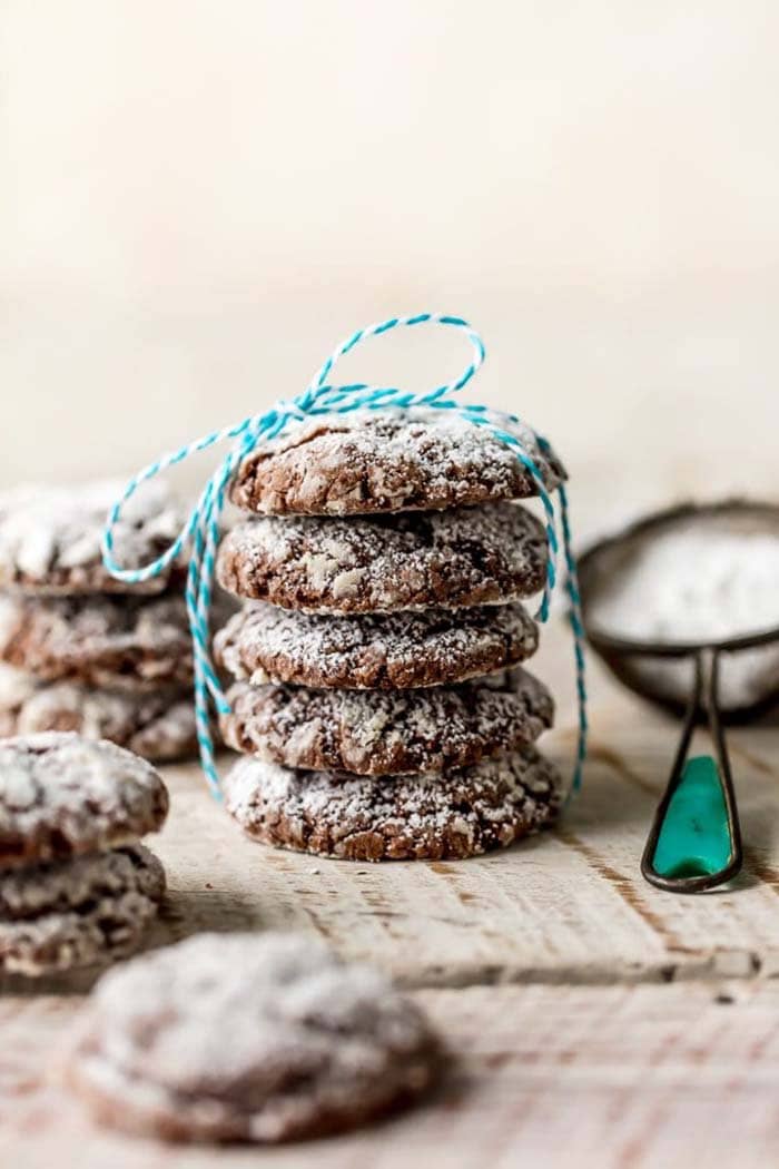 Chocolate Gooey Butter Cake Mix Cookies 