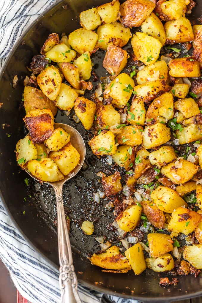 Home Fries Recipe - How to Make Crispy Home Fries {VIDEO}