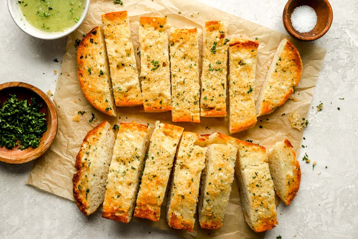 Homemade Garlic Bread Recipe