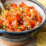 homemade pico de gallo