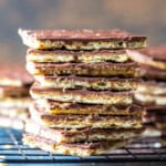 stacked salting cracker toffee - 19