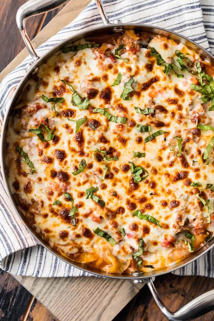 Skinny Cheats Lasagna | The Cookie Rookie