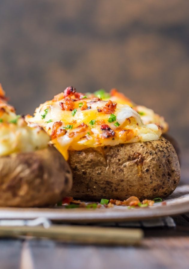 Twice Baked Potatoes Recipe VIDEO - The Cookie Rookie