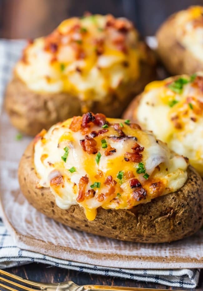 Twice Baked Potatoes Recipe {VIDEO} The Cookie Rookie