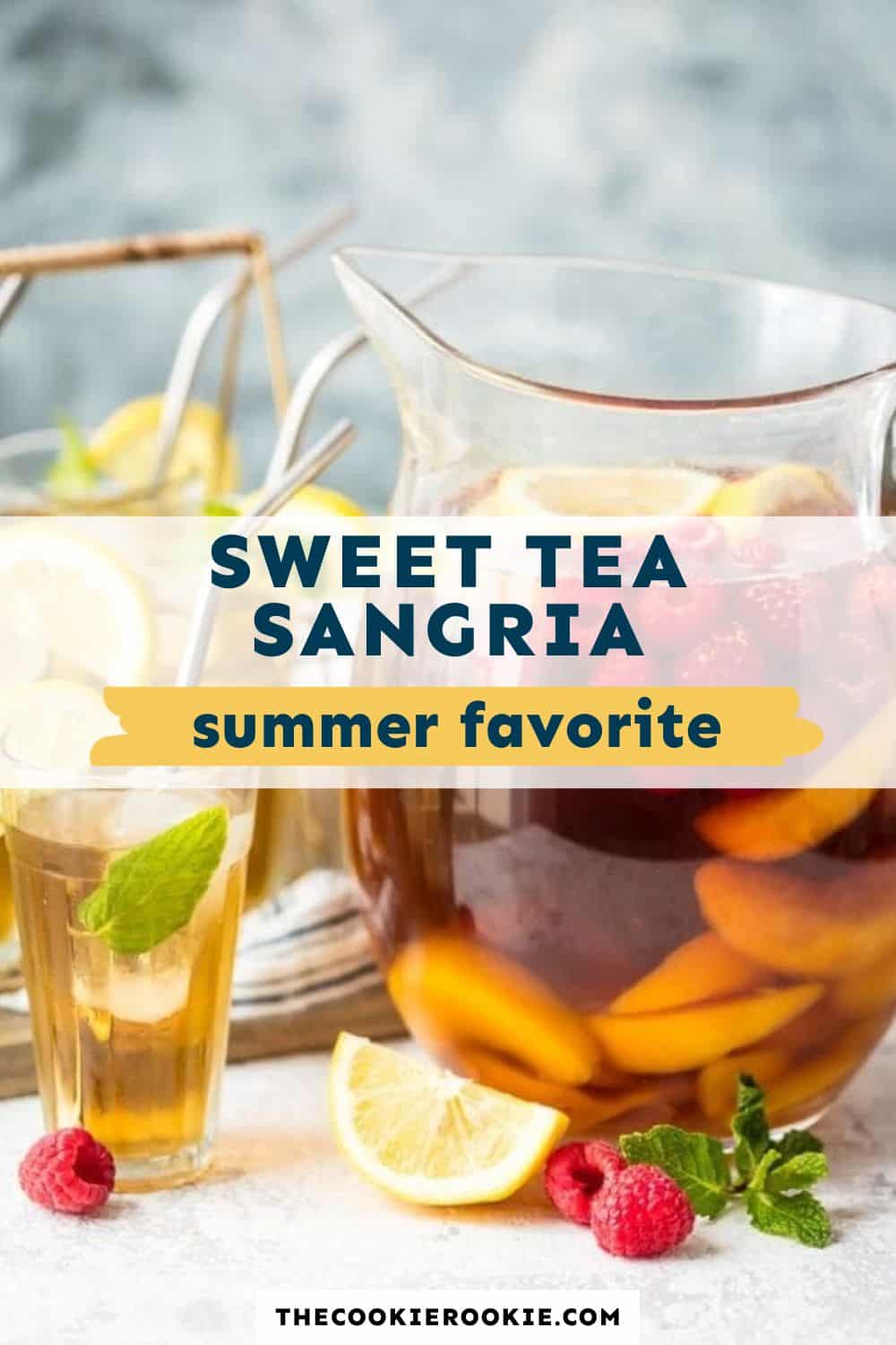 sweet tea sangria pin image