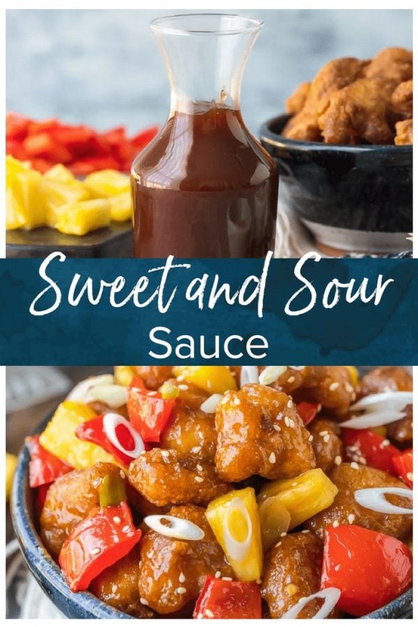 This homemade Sweet and Sour Sauce Recipe is tangy, tasty, and easy to make! Learn how to make sweet and sour sauce for chicken, pork, or rice & vegetables.
