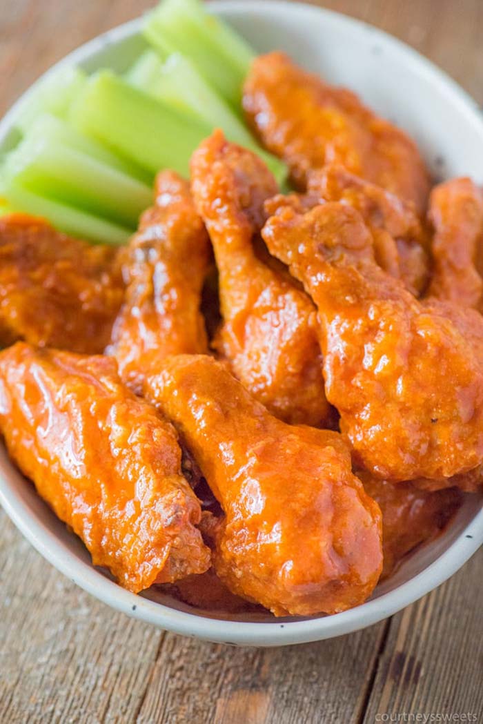 Baked Hot Wings | Courtney's Sweets