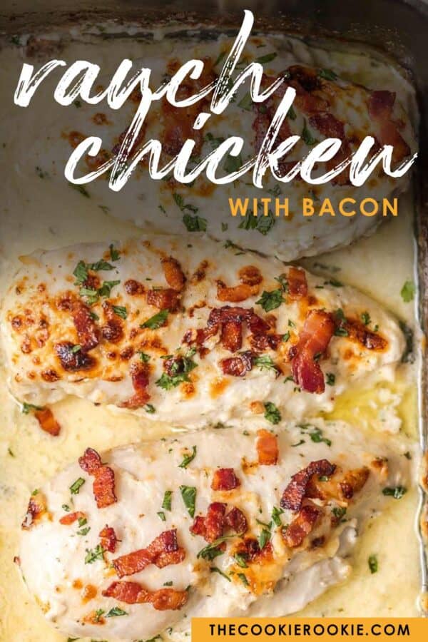 Baked Ranch Chicken with Bacon  Chicken Bacon Ranch  Recipe - 52