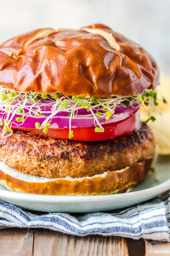 Best Turkey Burger Recipe - Turkey Burgers - VIDEO!!!