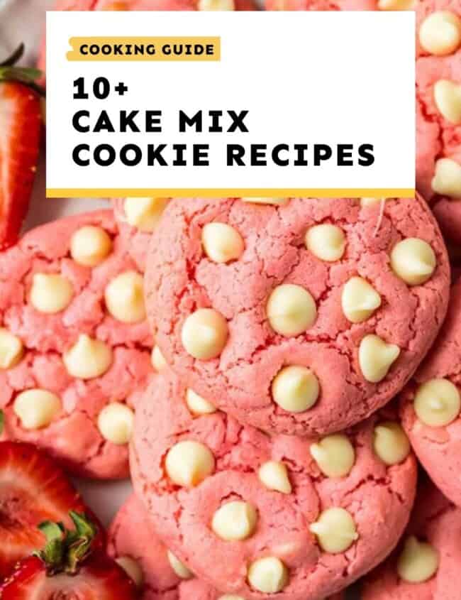 cake mix cookies recipes guide