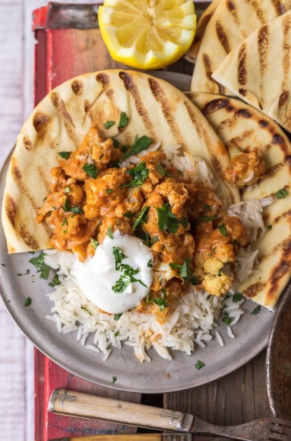Vegetarian Tikka Masala (Indian Cauliflower Masala) Recipe The Cookie